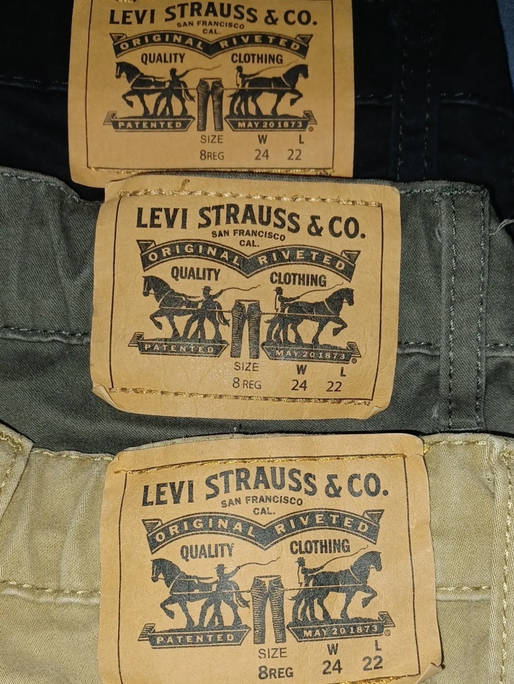 Bundle Of Levi's 511 Pants For Boys Size 8